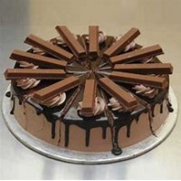 Kitkat cake